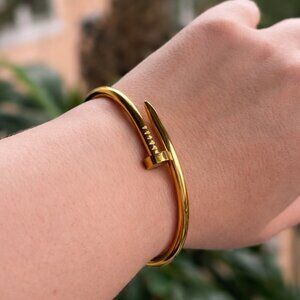 Twisted Nail Bracelet